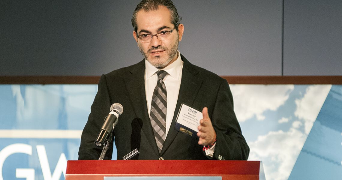 Mohamad Z. Koubeissi, M.D. speaking at Epilepsy Board Review