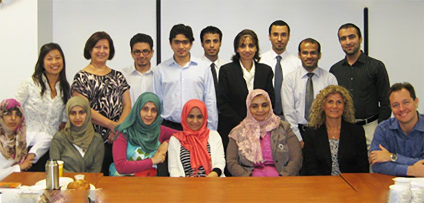 International Medicine Program participants and faculty posing together