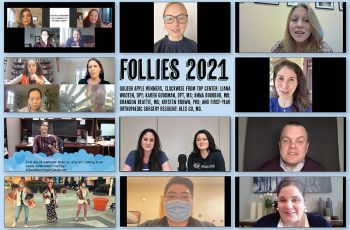 Follies 2021 | Composite image of Golden Apple Awards participants