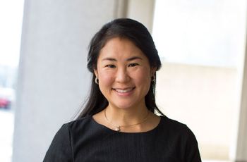 Dr. Suzan Song posing for a portrait