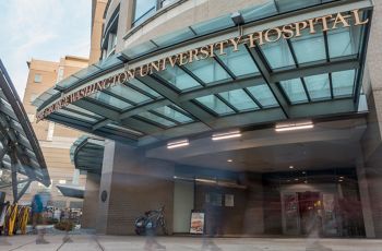 The George Washington University Hospital entrance