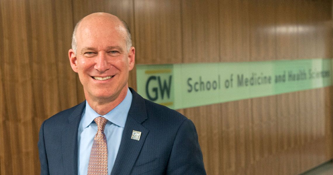 SMHS Dean Jeffrey Akman posing for a portrait