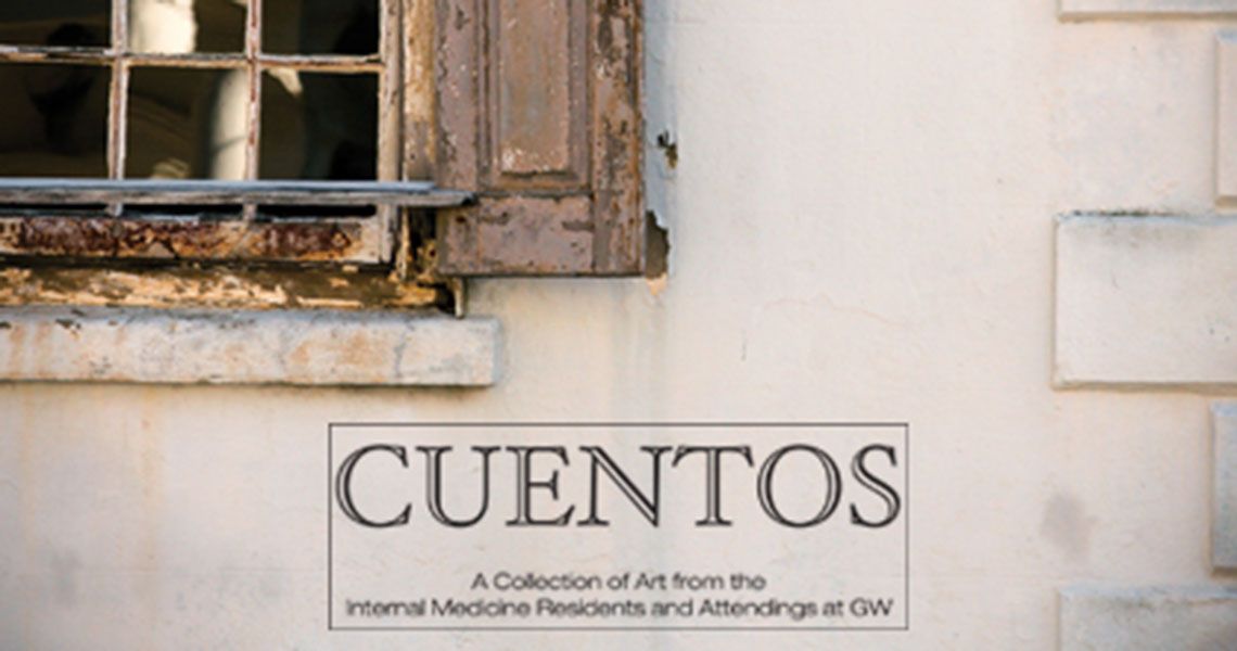 "Cuentos A collection of art from the Internal Medicine Residents and Attendings at GW | Outside wall of a house