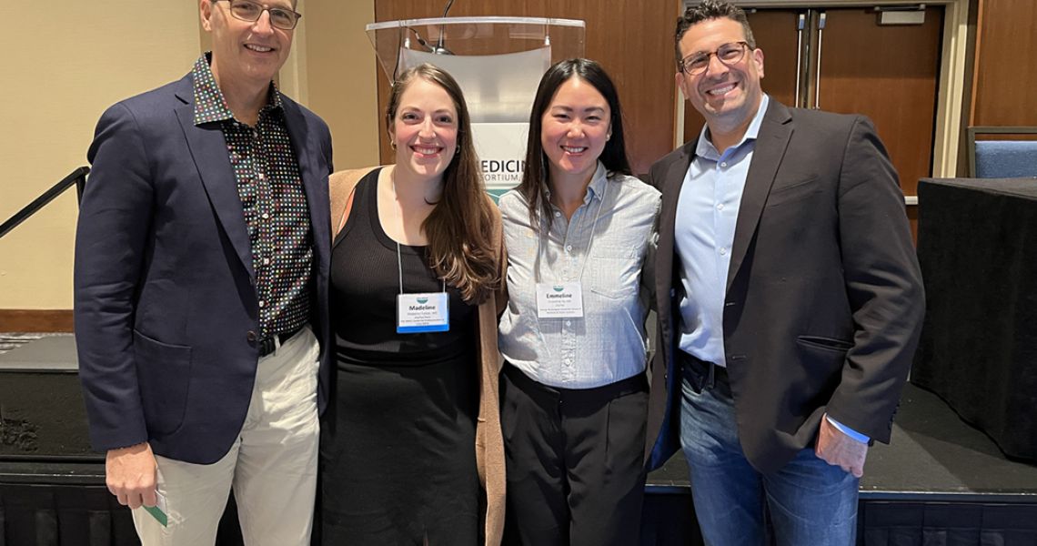 Robert Phillips, executive director of ABFM’s Center for Professionalism & Value in Health Care; current ABFM Health Policy Fellow Madeline Taskier, M.D. ‘19; and past fellows Emmeline Ha and Joel Willis.