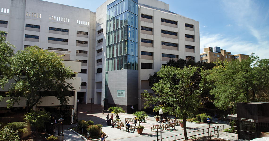 Ross Hall Courtyard and Entrance 