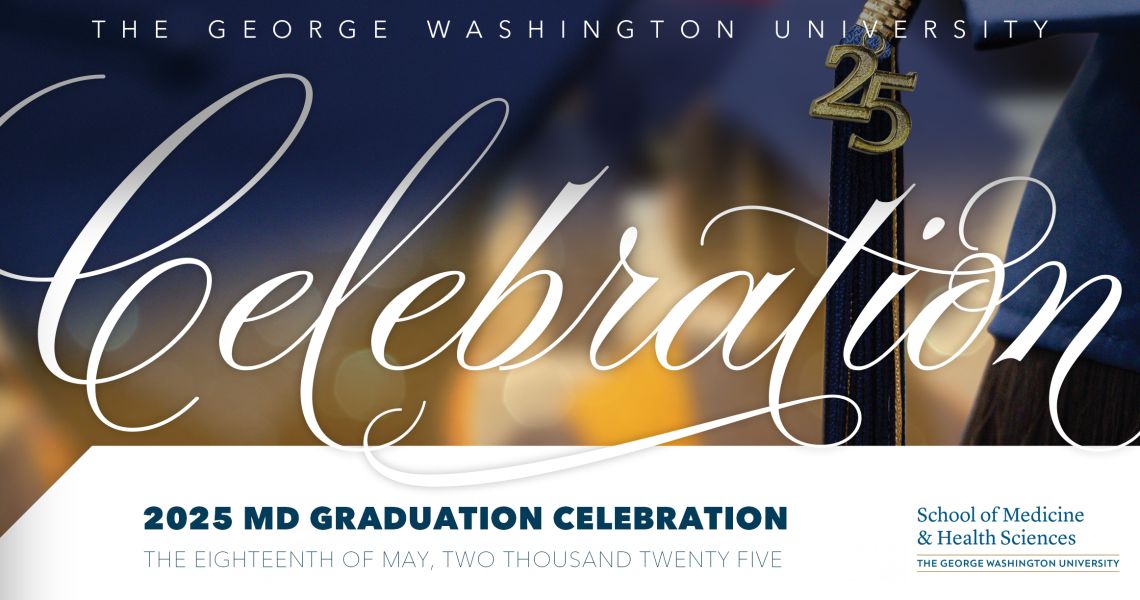 MD Class of 25 illustration, Cap with 25 and Celebration