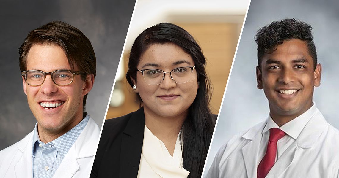 2025 GCCA fellows headshots: Singer, Naithani, Oommen