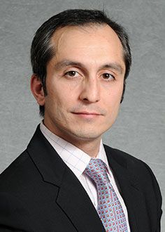 Dr. Amir Afkhami posing for a portrait