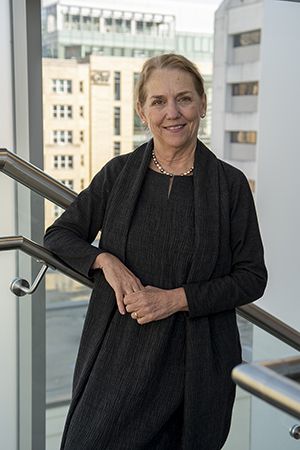 Barbara L. Bass, MD, RESD ’86, poses for a photo