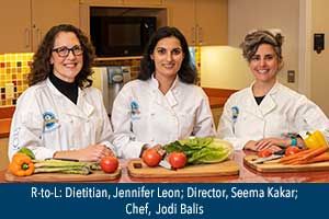Course instructors Jennifer Leon, Seema Kakar, and Jodi Balis