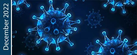 "December 2022" | Blue Virus Cells