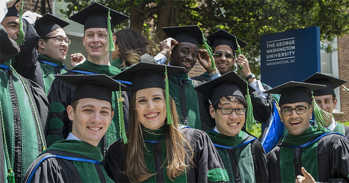 SMHS Graudates in their regalia