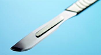 A scalpel