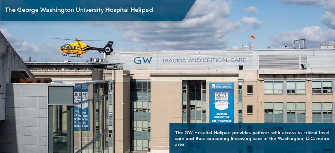 The GW Hospital Helipad