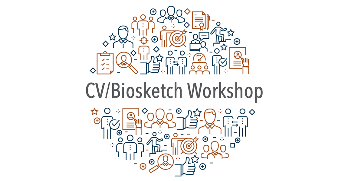 illustration, CV workshop, cartoon people and documents