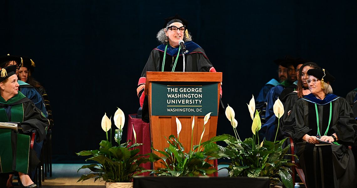 Leslie Davidson, PhD, OT/L, associate professor and chair of the Department of Clinical Research and Leadership