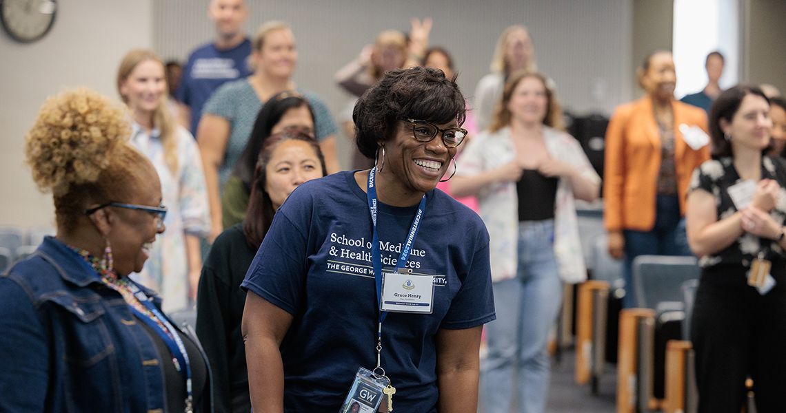 GW SMHS Staff Retreat Grace Henry