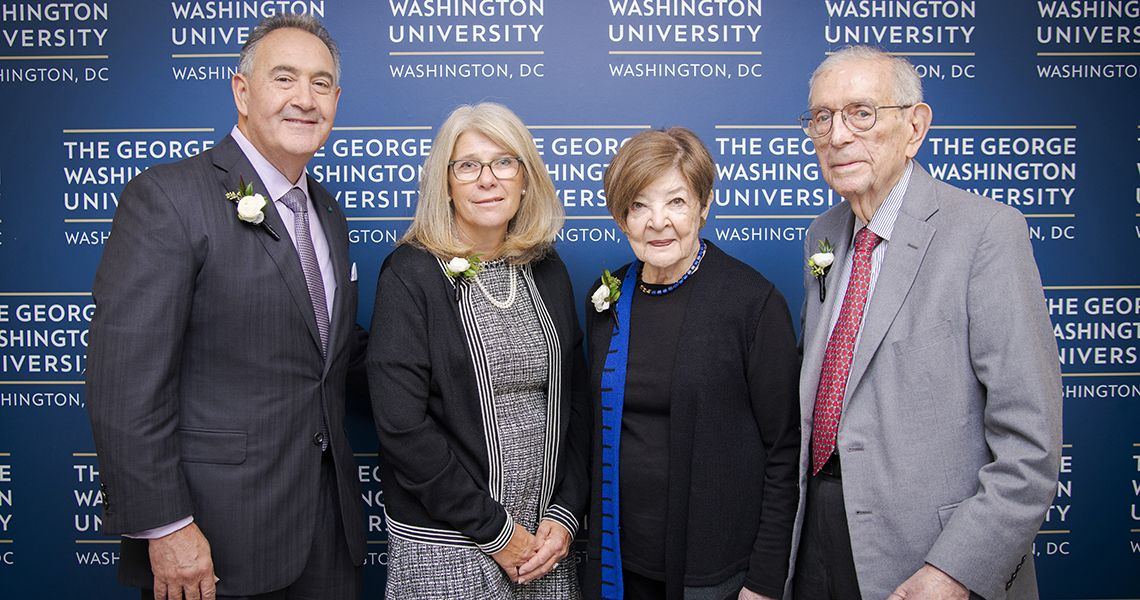 Perlin Family: Jonathan, Donna, Ruth, and Sy Perlin
