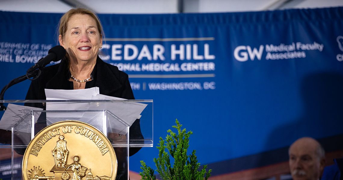 Dean Bass at Cedar Hill Ribbon cutting