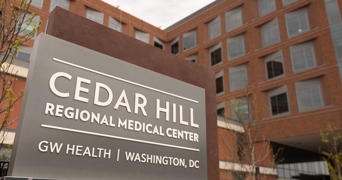 signage for Cedar Hill Regional Medical Center, GW Health