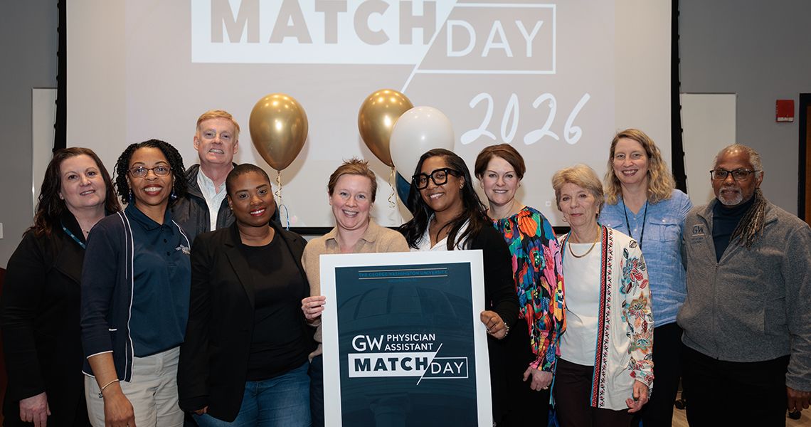 PA program faculty and staff join celebration