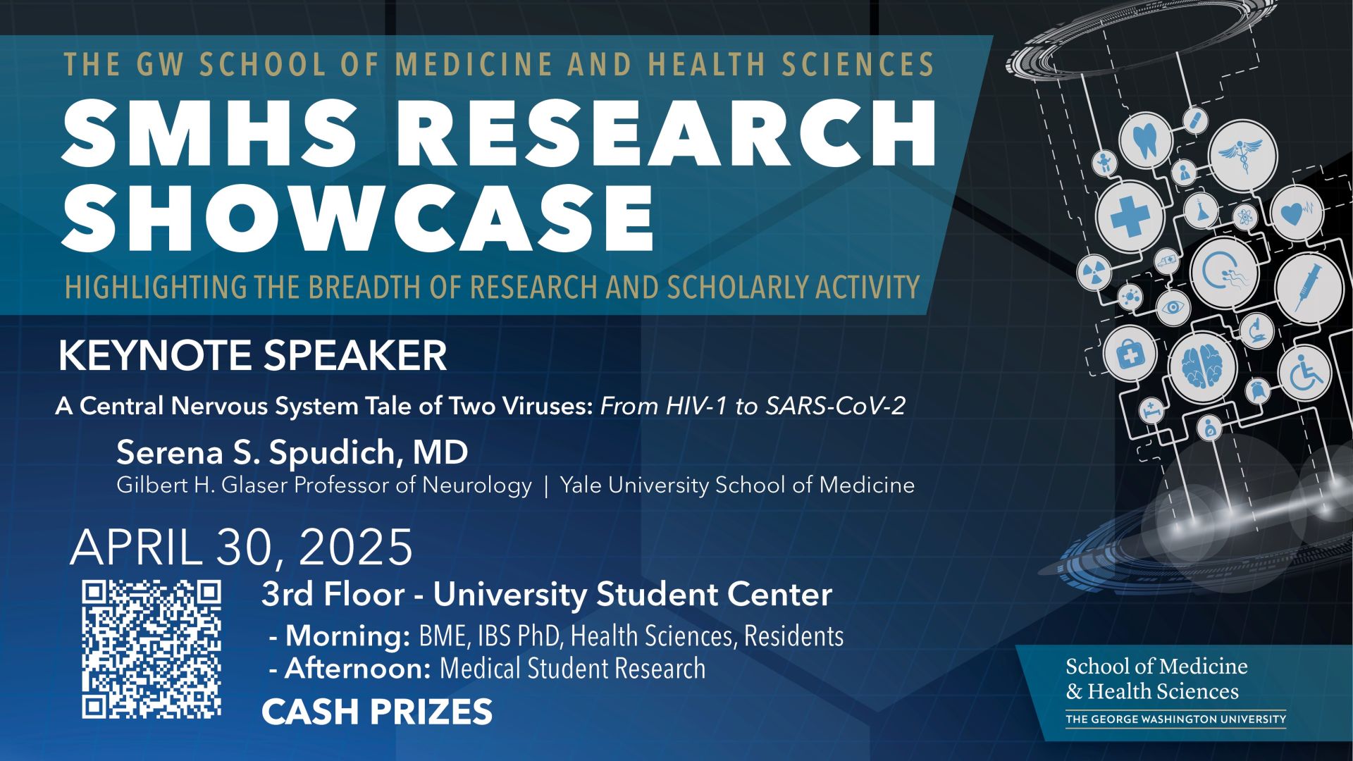 2025 SMHS Research Showcase Flyer