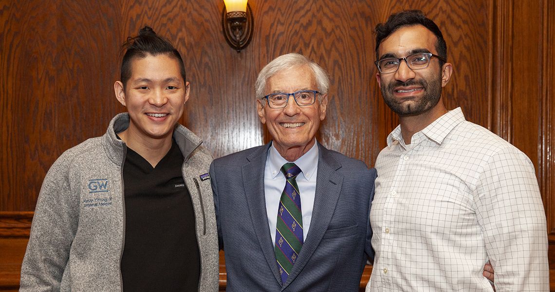 AOA inductees with Alan Wasserman