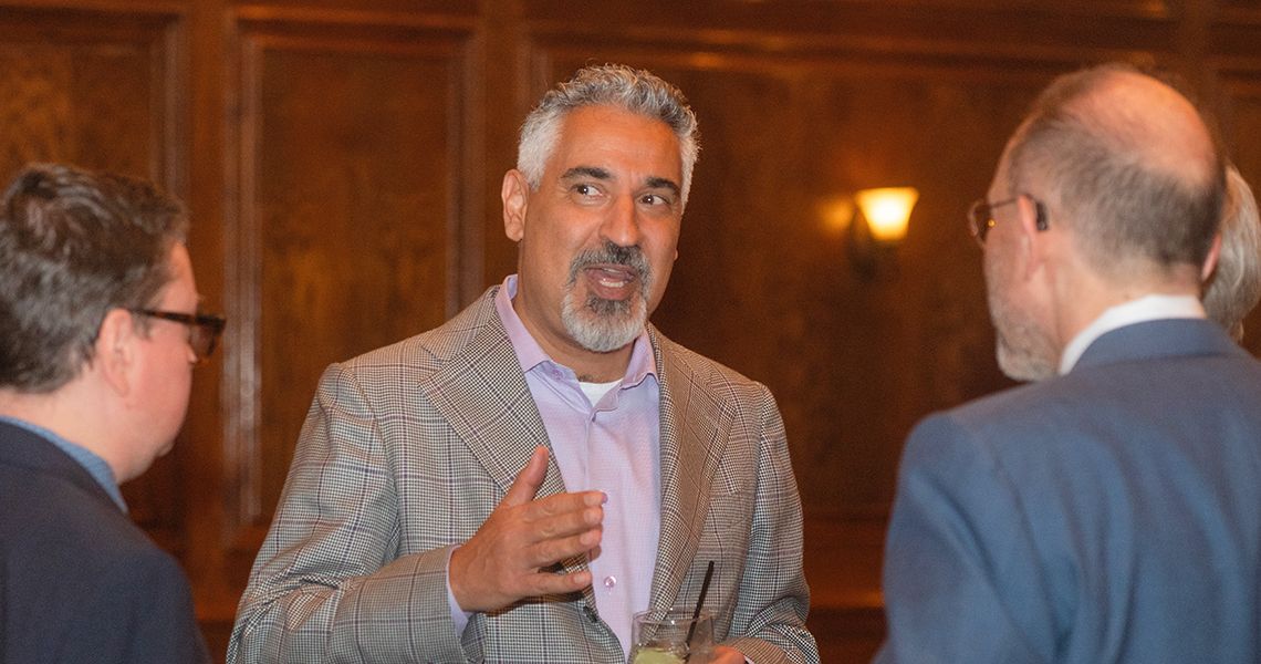 Atul Grover, MD ’95, chair of the board for the national AOA chapter