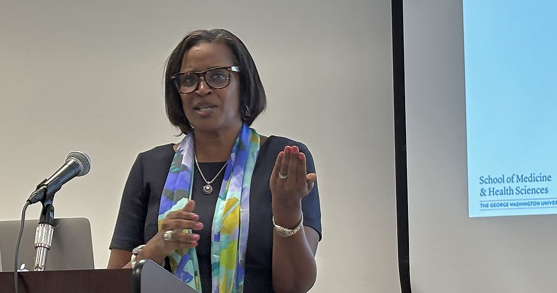 Monica B. Jones speaking