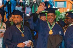 Students on Graduation Night