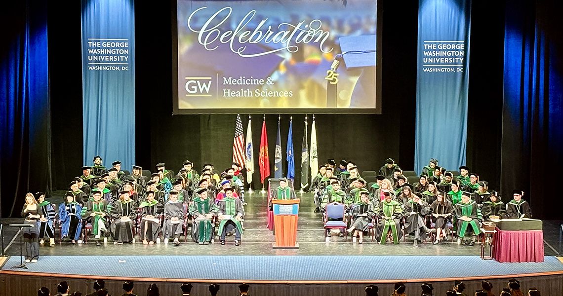 MD celebration stage