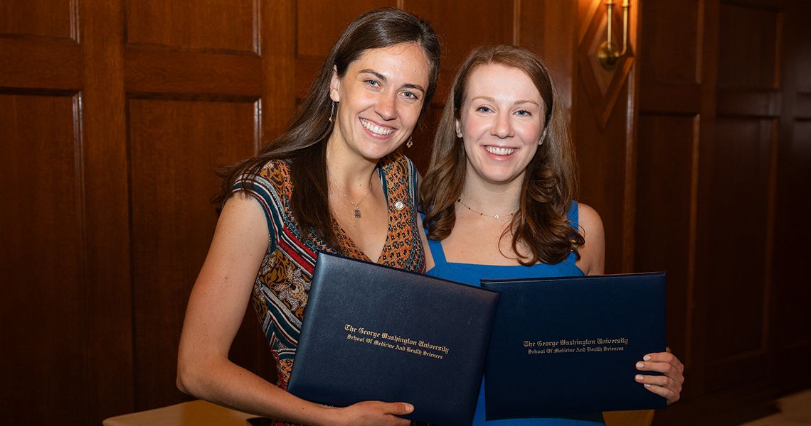 Gold Humanism students