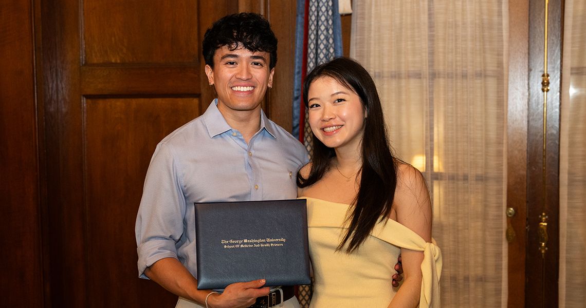 Gold Humanism student