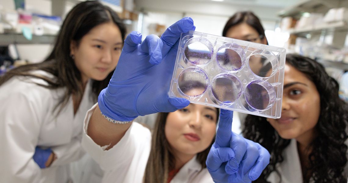 SPARC students in the lab