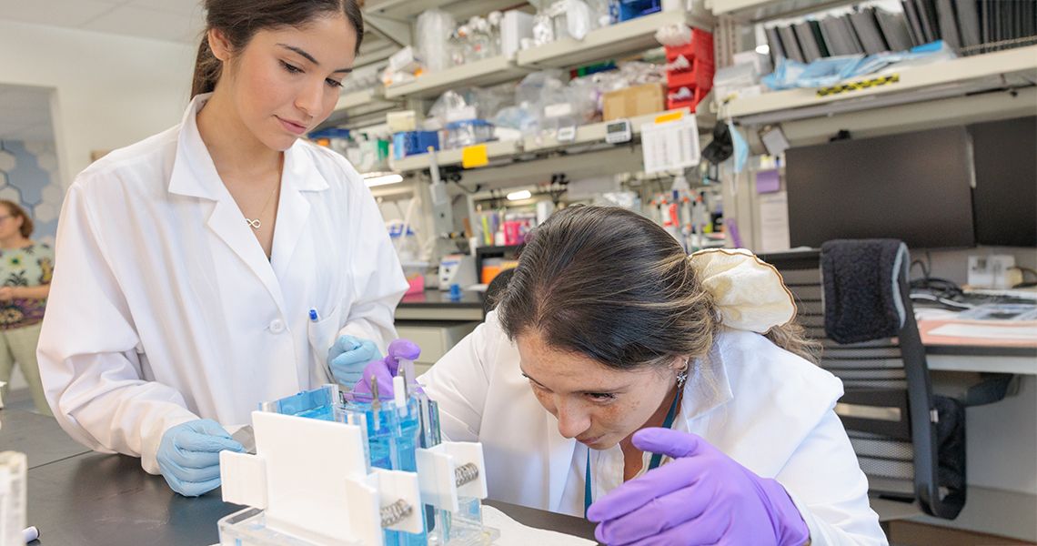 SPARC students in the lab