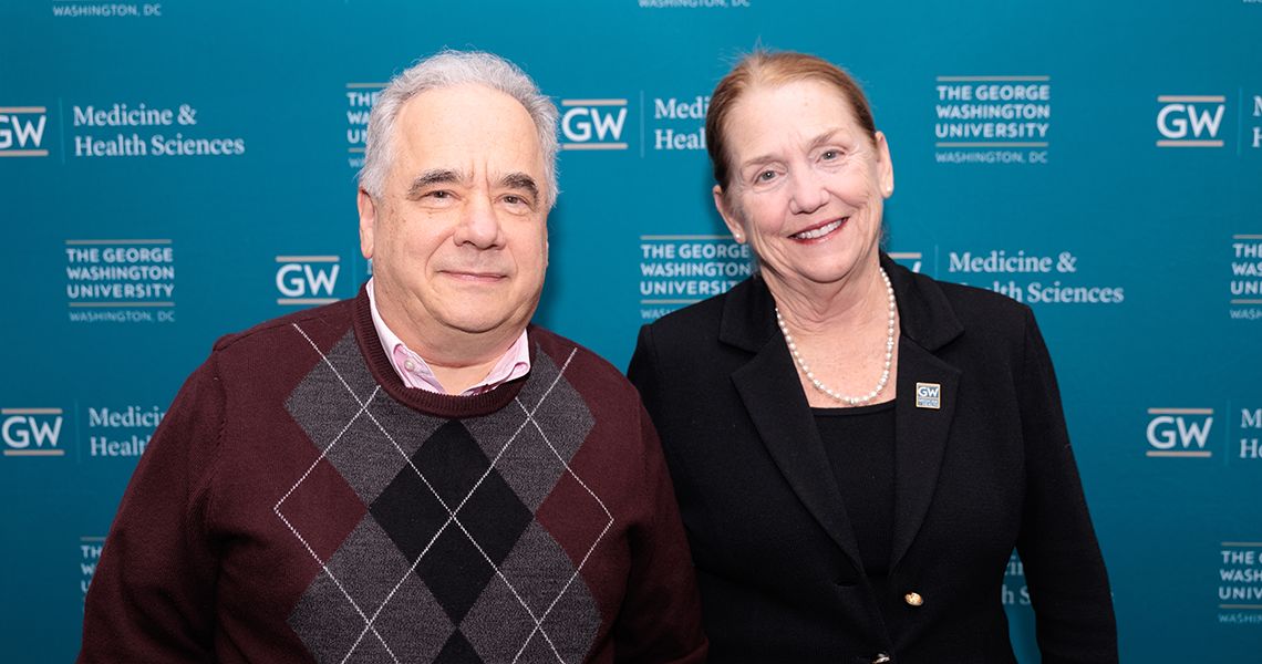 David Mendelowitz with Barbara Bass