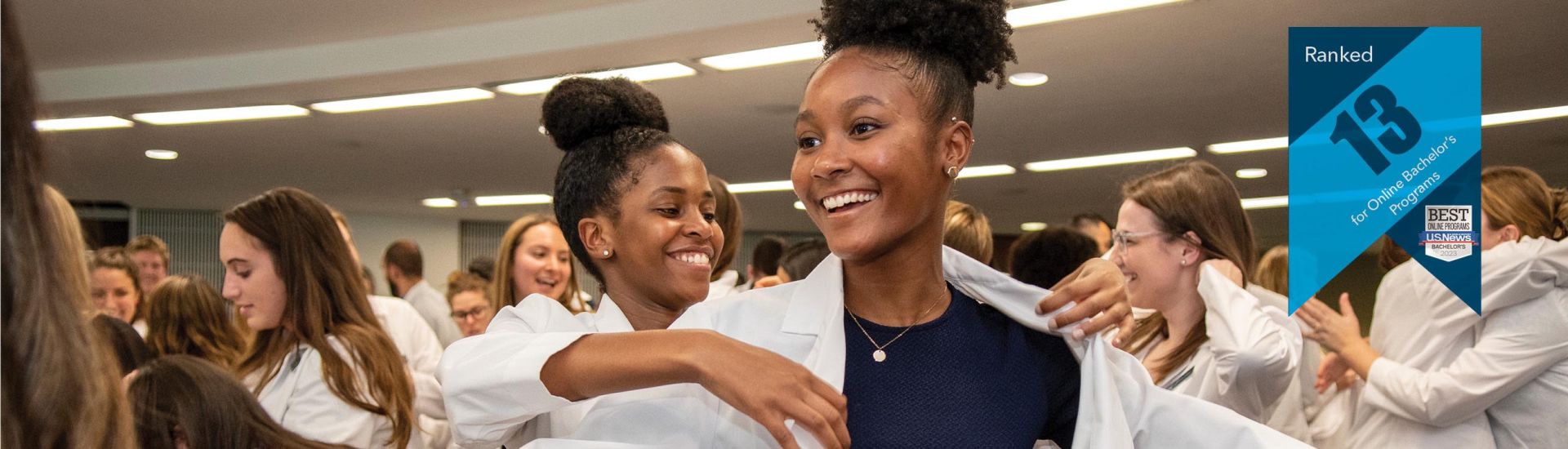 Ranked 13 for Online Bachelor's Programs