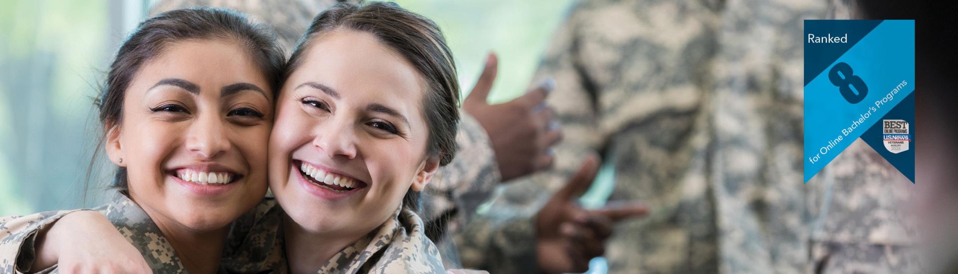 Ranked 8 for Online Bachelor's Programs