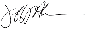 Jeffrey Akman's signature