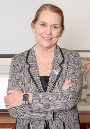 Dr. Barbara Bass posing for a portrait