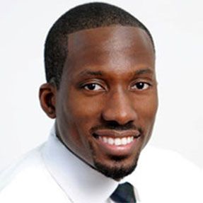 Dr. Kofi Essel posing for a portrait