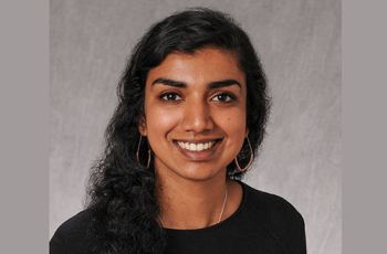 Sowmya Mangipudi posing for a portrait