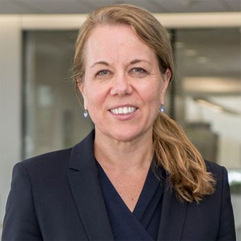 Dr. Catherine Bollard posing for a portrait