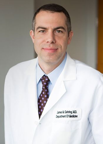 Dr. James Gehring posing for a portrait