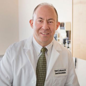 Dr. Robert Jablonover posing for a portrait