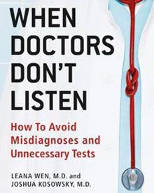 When Doctors Don't Listen - How to Avoid Misdiagnoses and Unnecessary Tests | A white coat with a red stethoscope cord