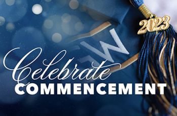 "Celebrate Commencement" | A 2023 graduation tassle