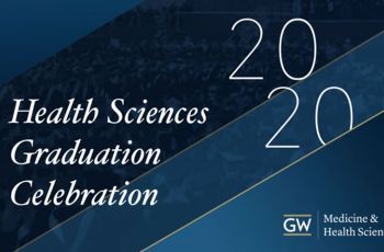 Health sciences graduation celebration 2020 - GW Medicine & Health Sciences | Blue Banner