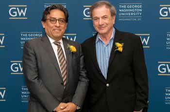 Eduardo M. Sotomayor, MD posing with Jay Katzen, MD