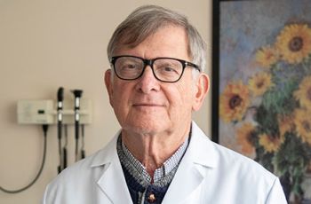 Dr. Ted Rothstein posing for a portrait